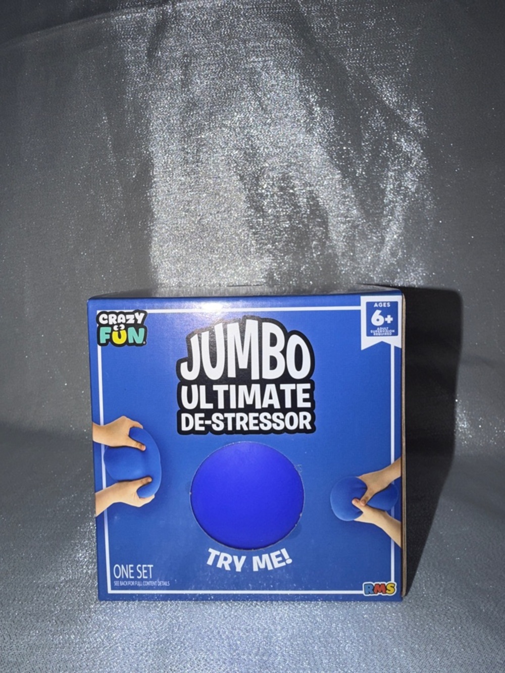 Blue Jumbo Ultimate De-Stressor Ball